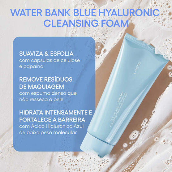 ESPUMA DE LIMPEZA FACIAL LANEIGE WATER BANK